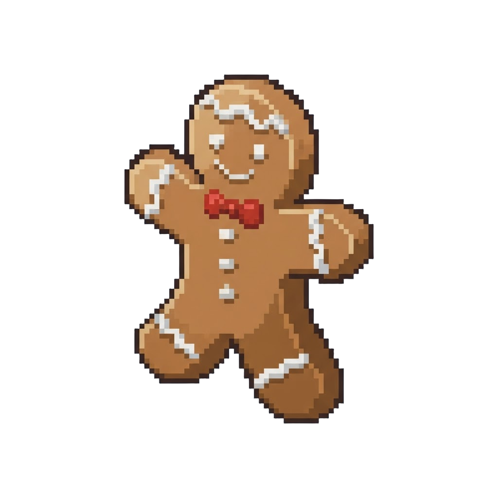 A Gingerbread Man Cookie