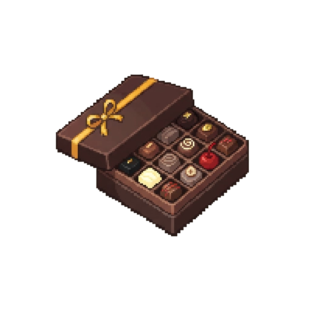 A Fancy Box of Artisan Chocolates