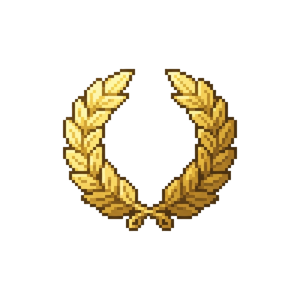 A Golden Laurel Wreath