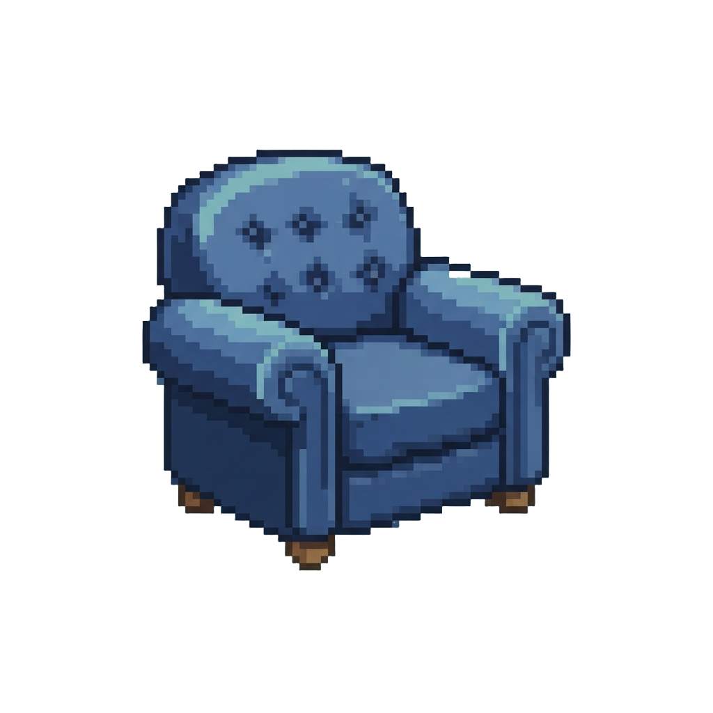 A Giant Plush Armchair