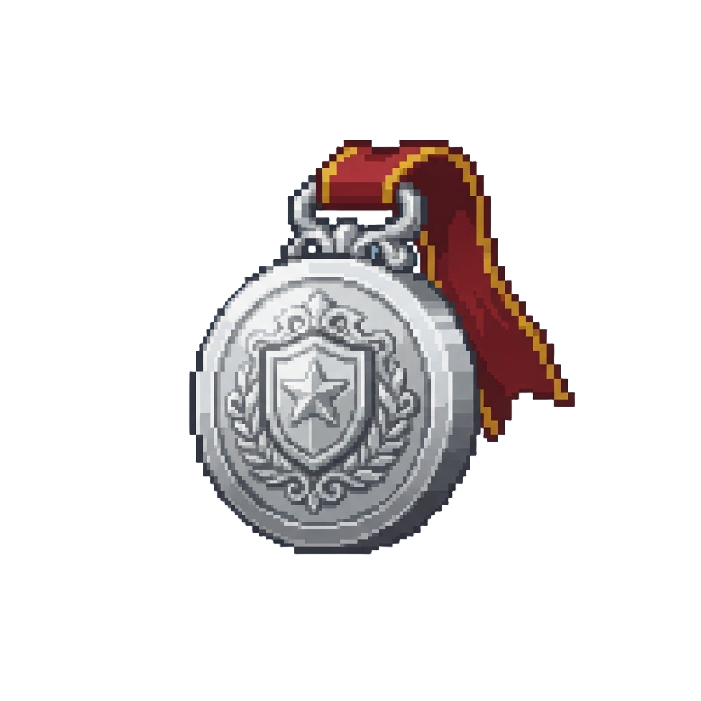 A Pristine Silver Medal