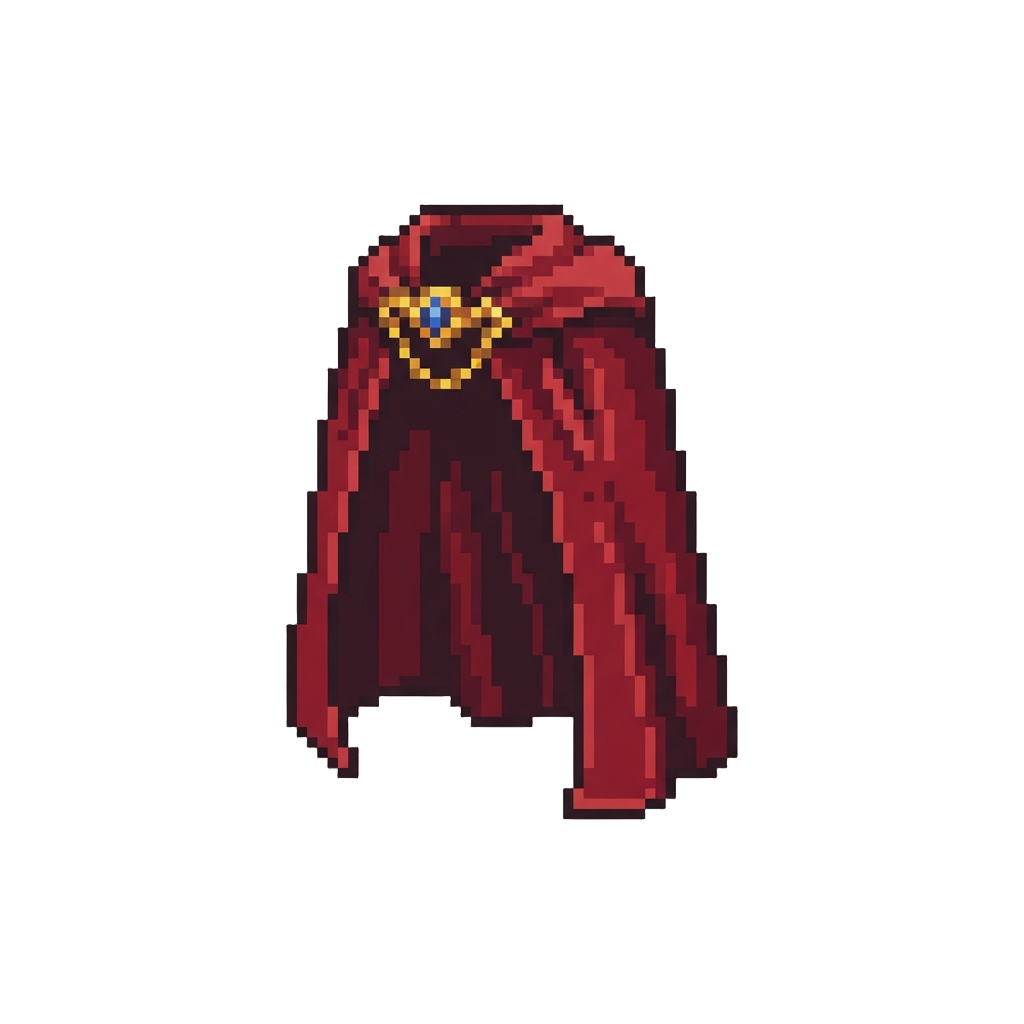 A Deluxe Red Velvet Cape
