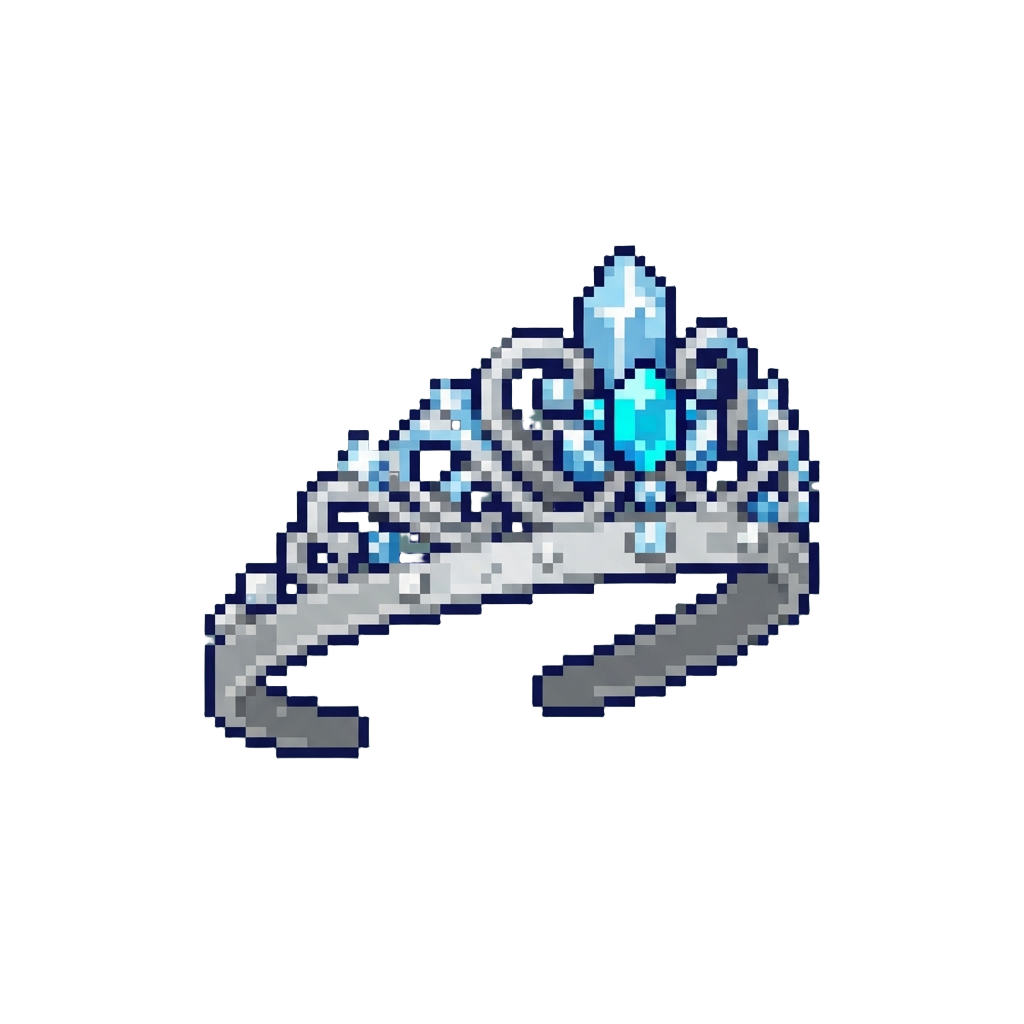 A Sparkling Crystal Tiara