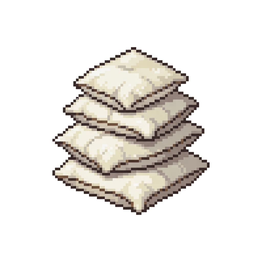 A Towering Pile of Feather Pillows