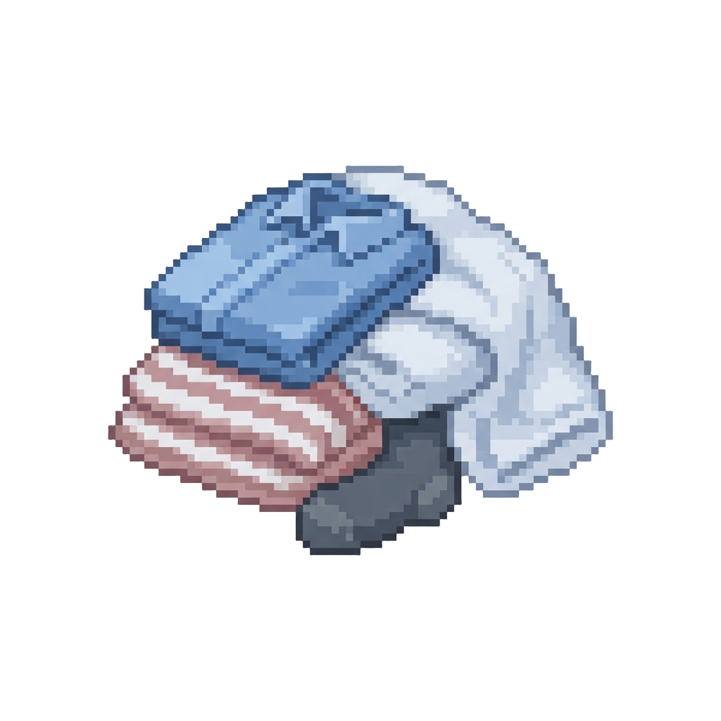 A Pile of Fluffy Laundry