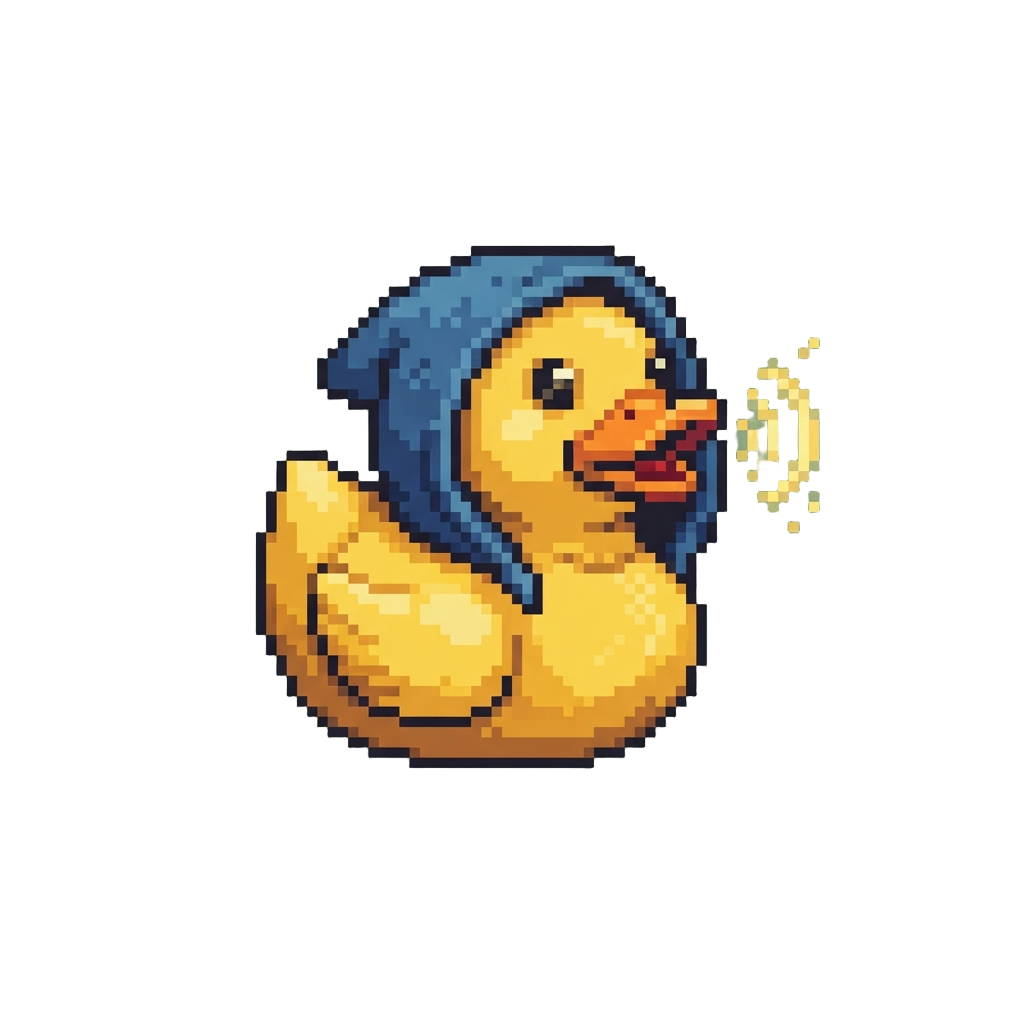 A Loud Rubber-duck Squeak Echoing From Under the Hood