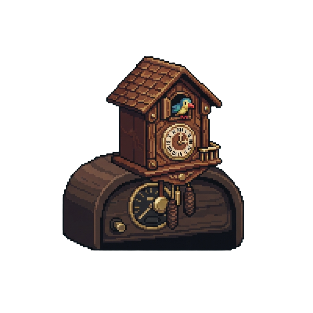 A Mechanical Cuckoo Clock Popping Out of the Dashboard