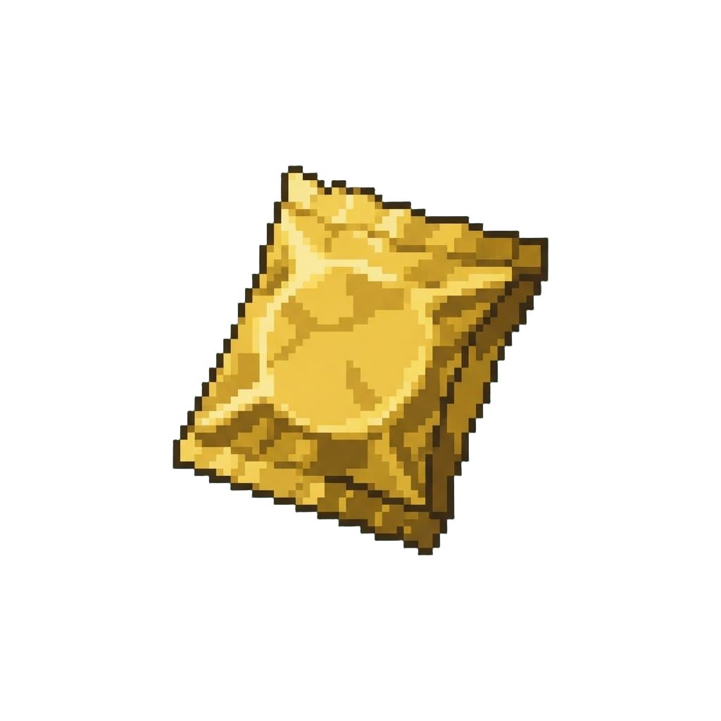 A Tiny Gold Foil Wrapper