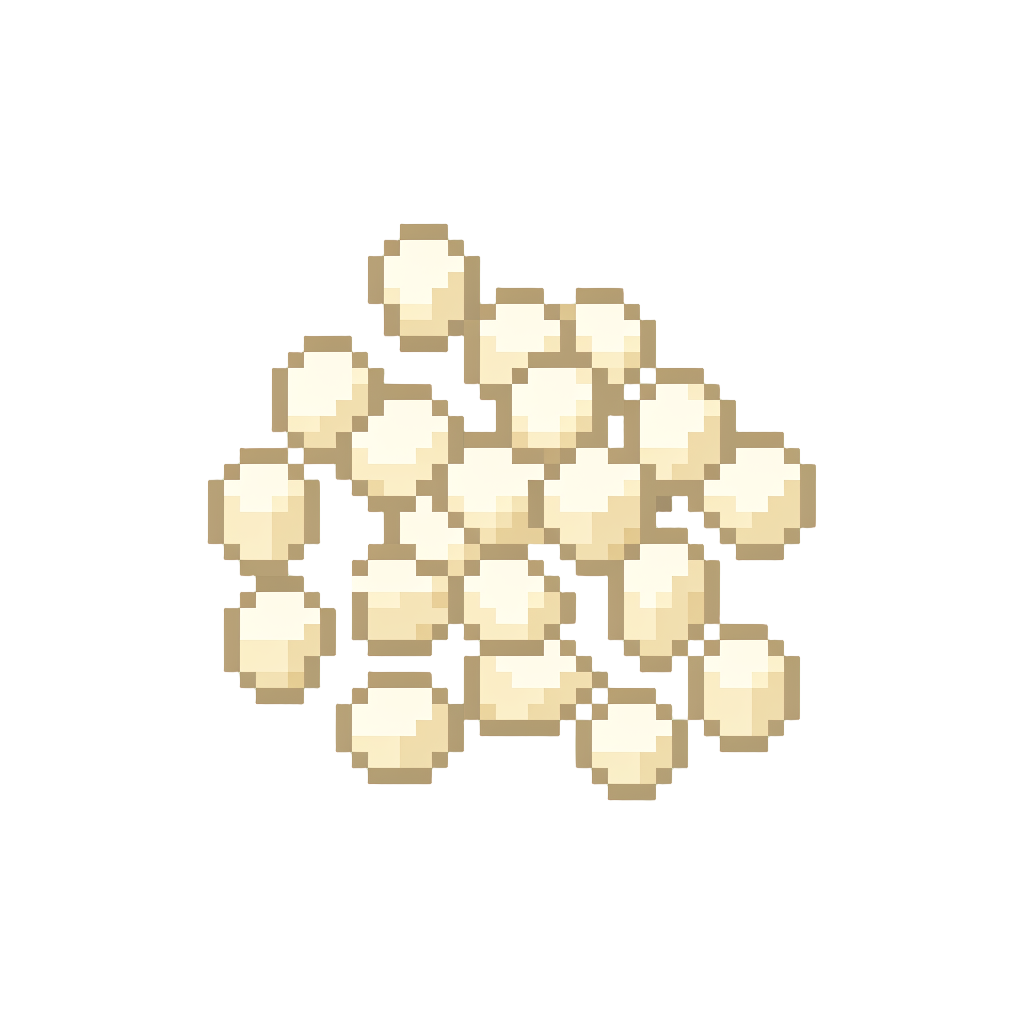 A Shower of Mini Marshmallow Bits