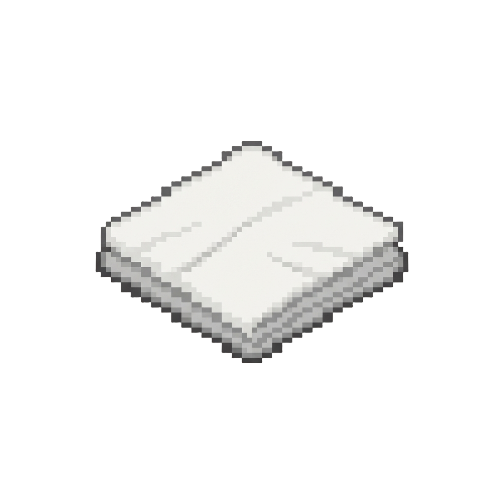 A Folded Paper Napkin