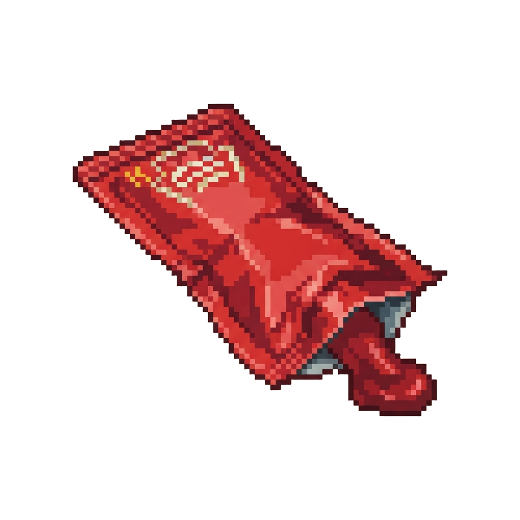 A Stray Squeezed Ketchup Packet