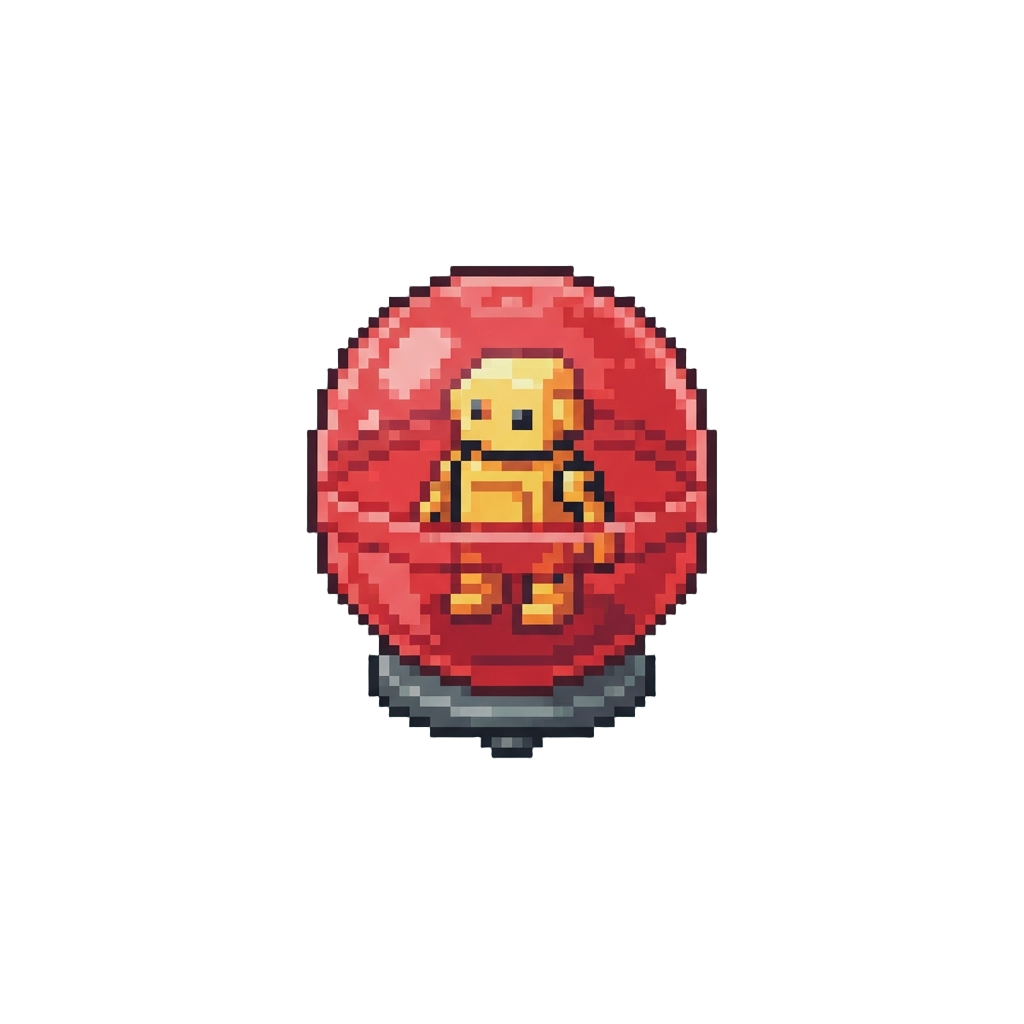 A Tiny Plastic Toy Prize