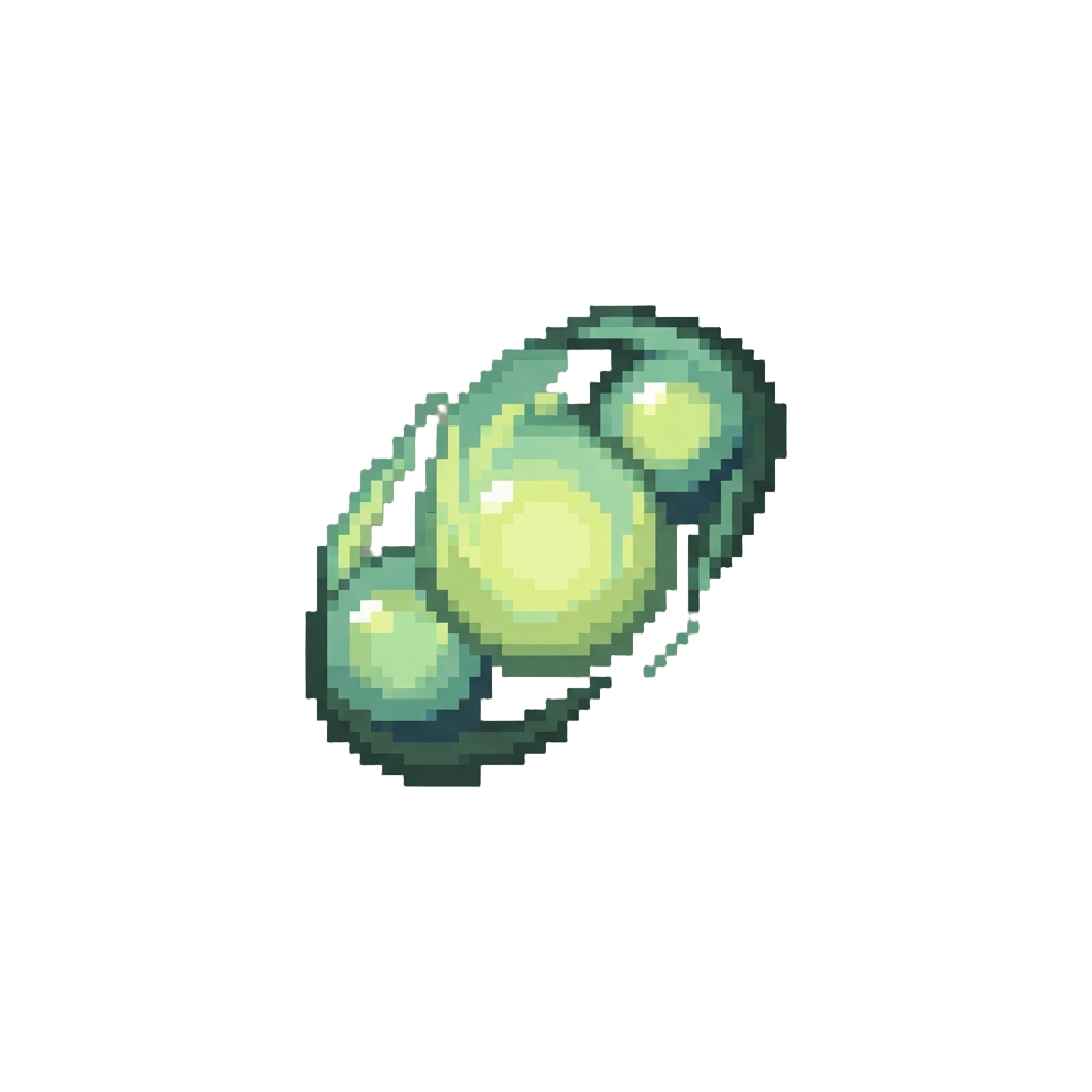 A Floating Glowing Forest Wisps Cluster