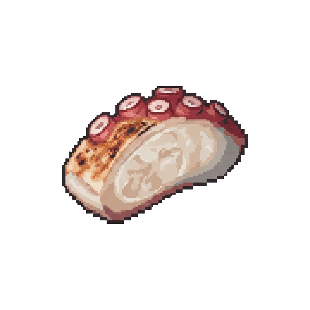 Tender Seared Octopus Sashimi