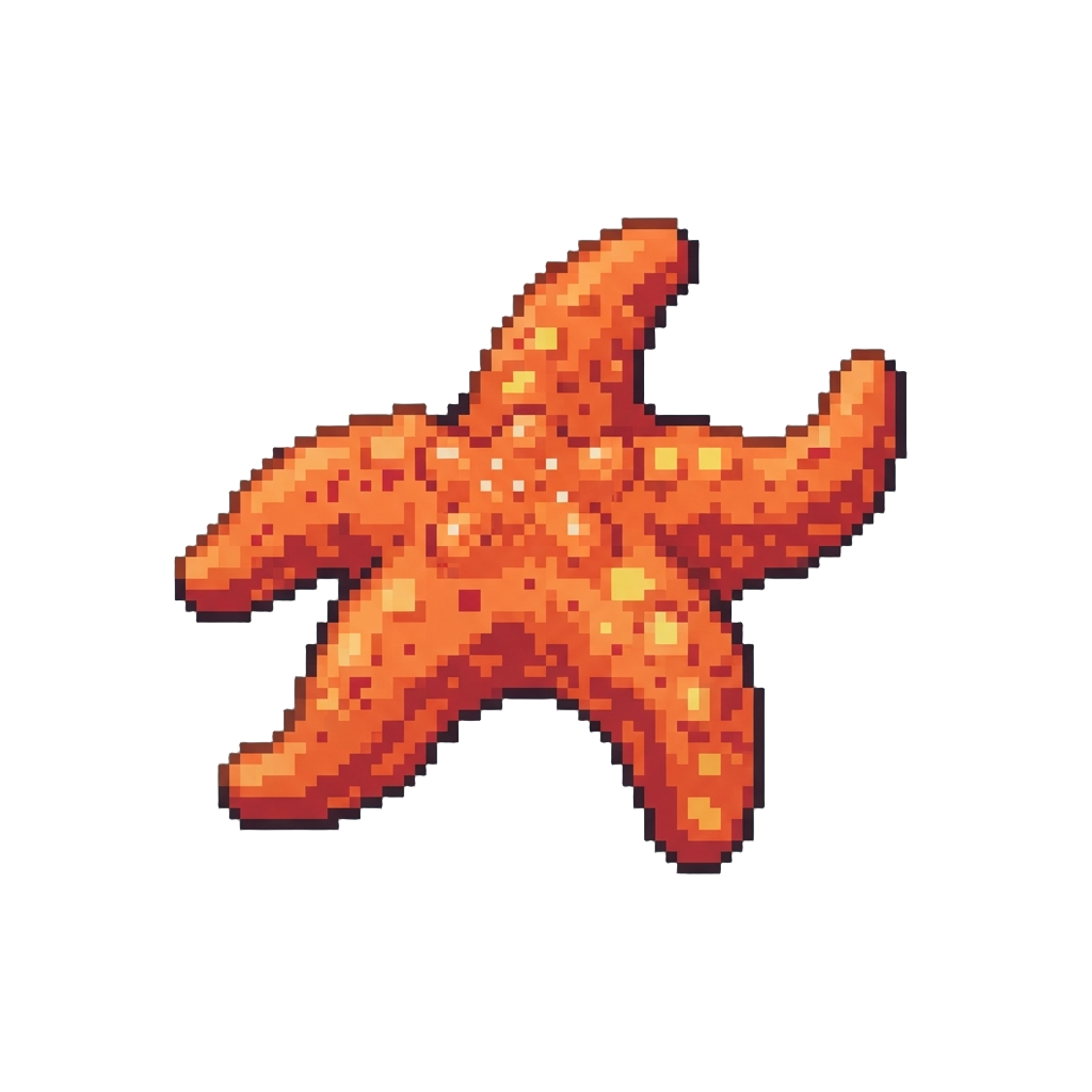 A Wiggly Star-shaped Starfish