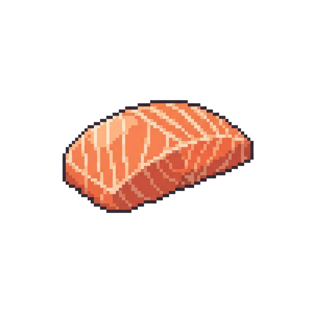 Marbled King Salmon Sashimi