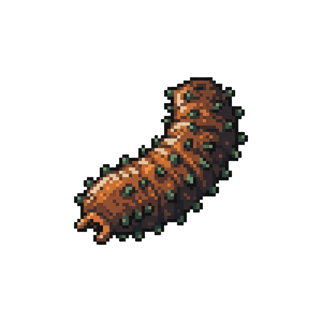 A Wriggling Little Sea Cucumber