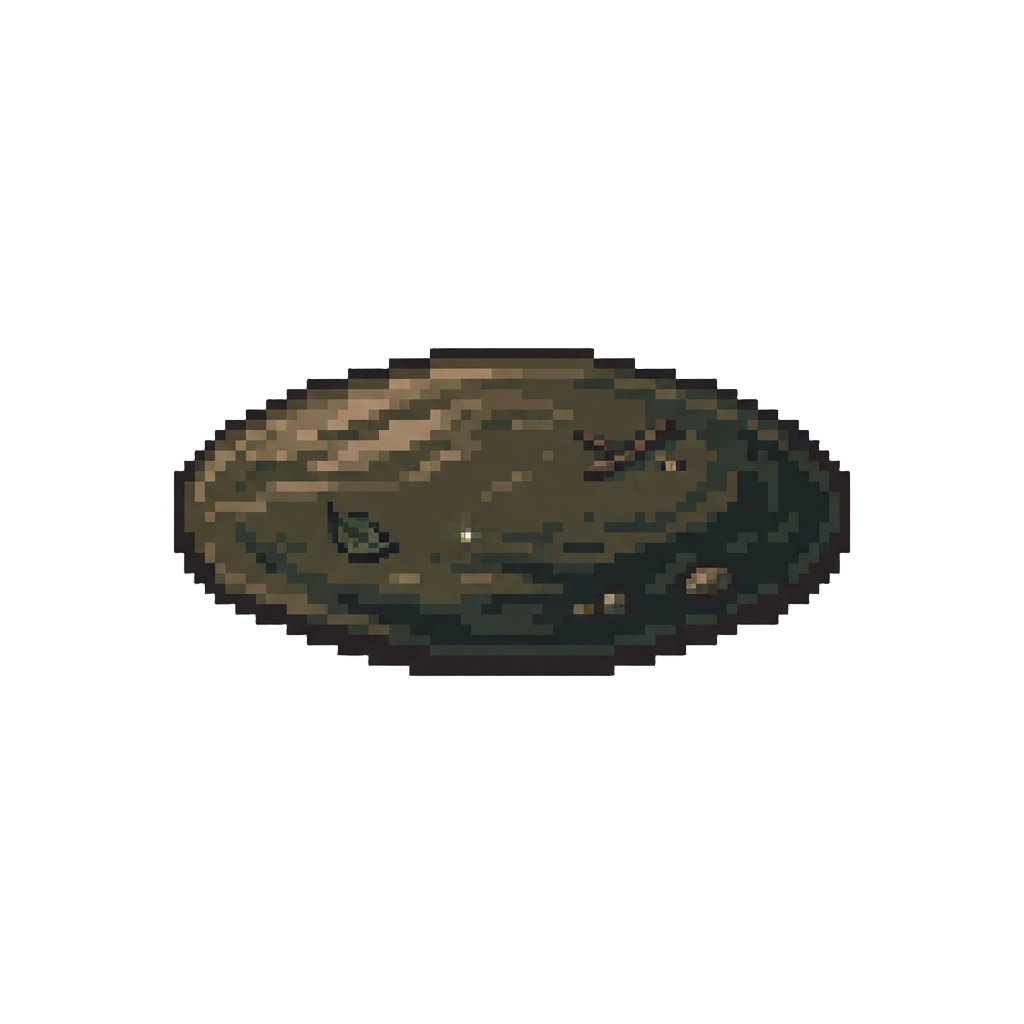 Murky Puddle Water