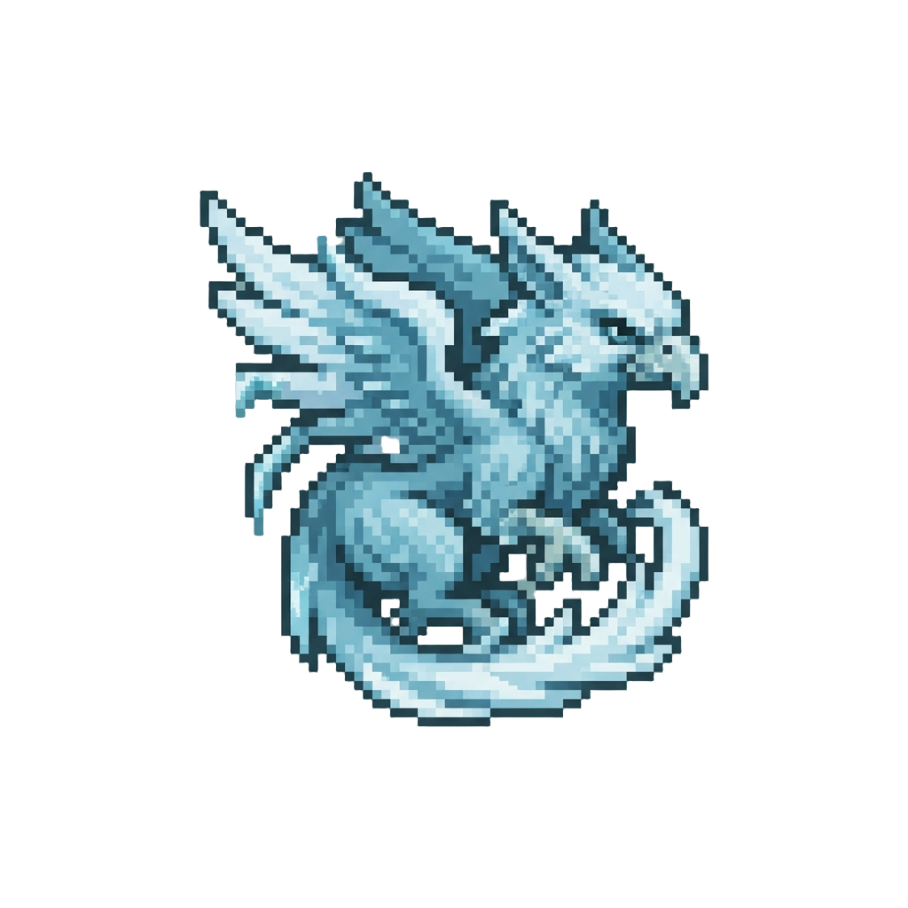 A Swirling Frost Griffin