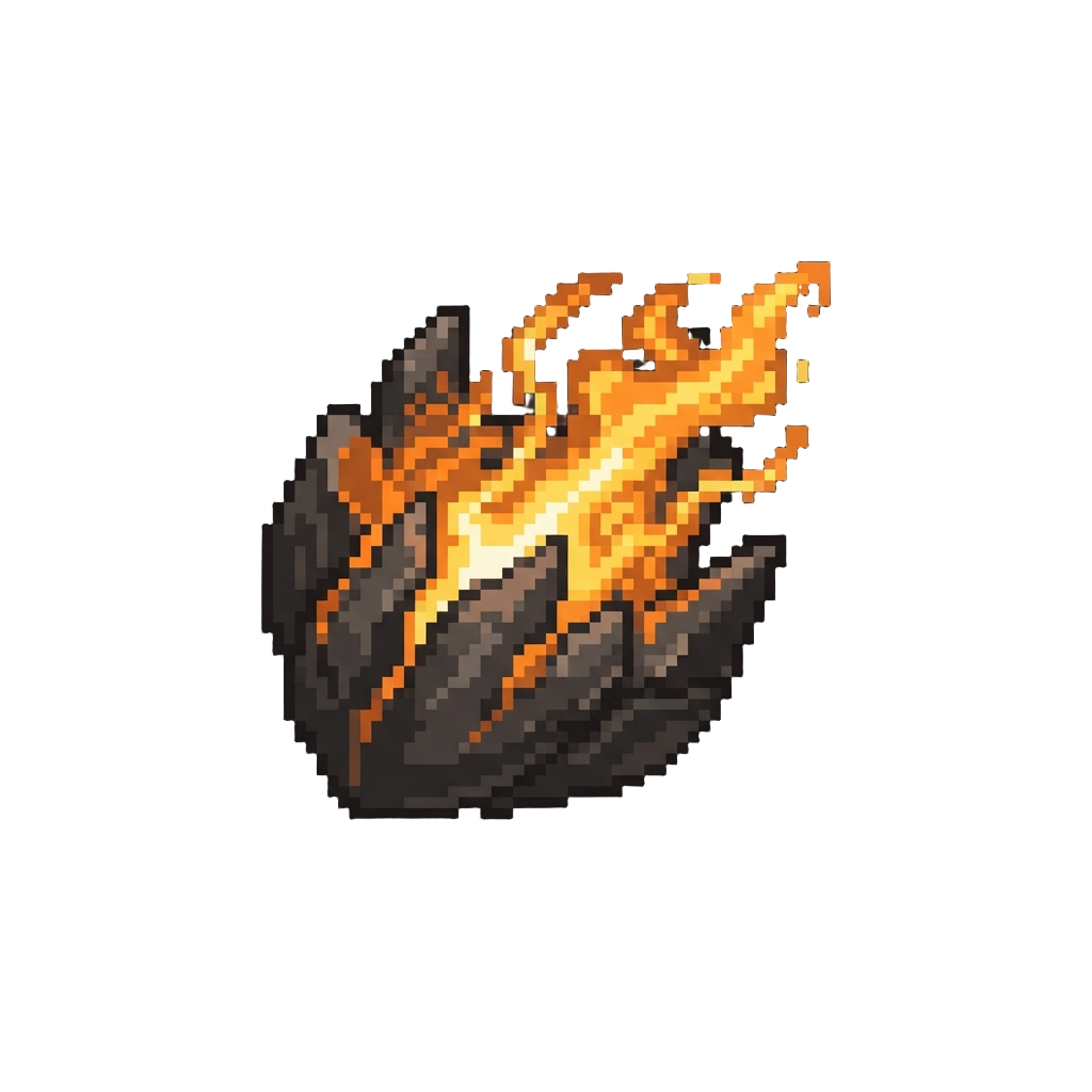 A Heavy Volcanic Ember Tempest