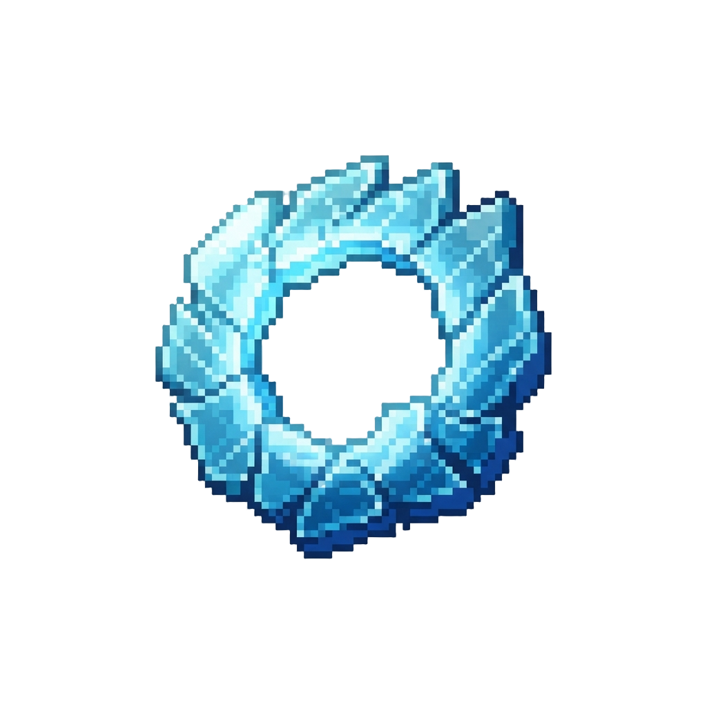 A Jagged Fractured-glass Energy Halo