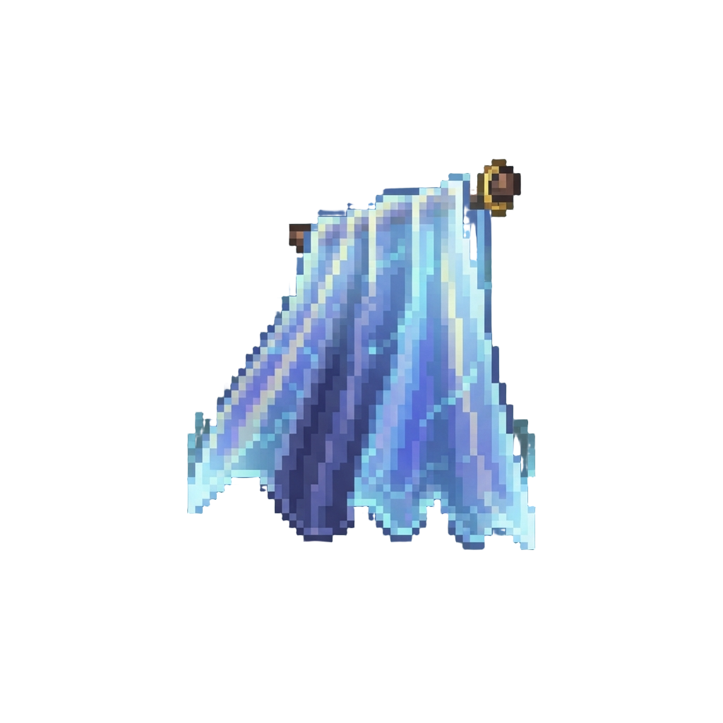 A Shimmering Spectral Haze Curtain