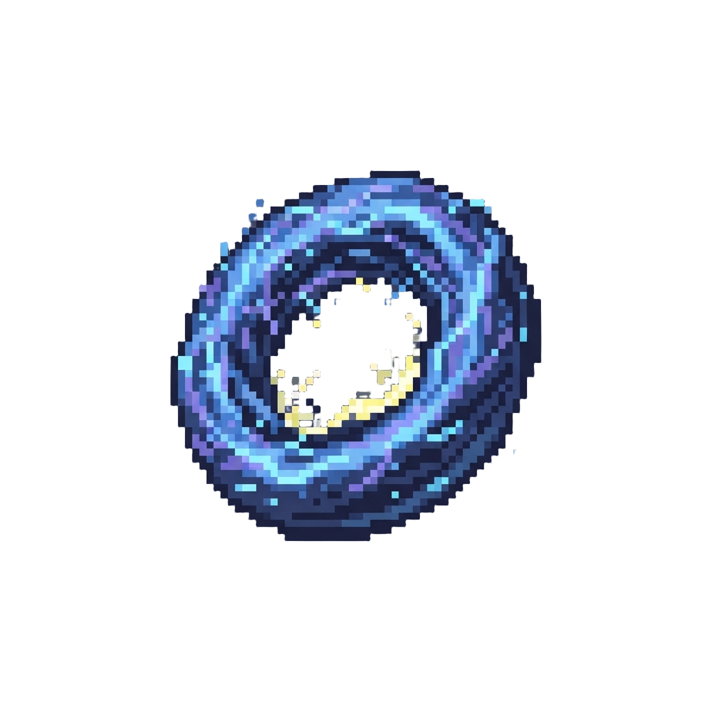 A Flickering Static Electric Dust Ring