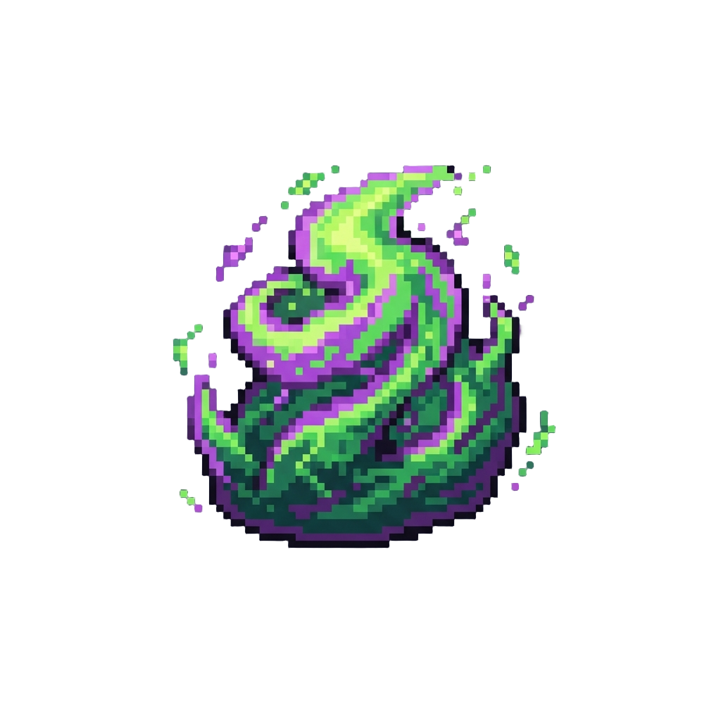 A Sizzling Noxious Neon Plasma Mist