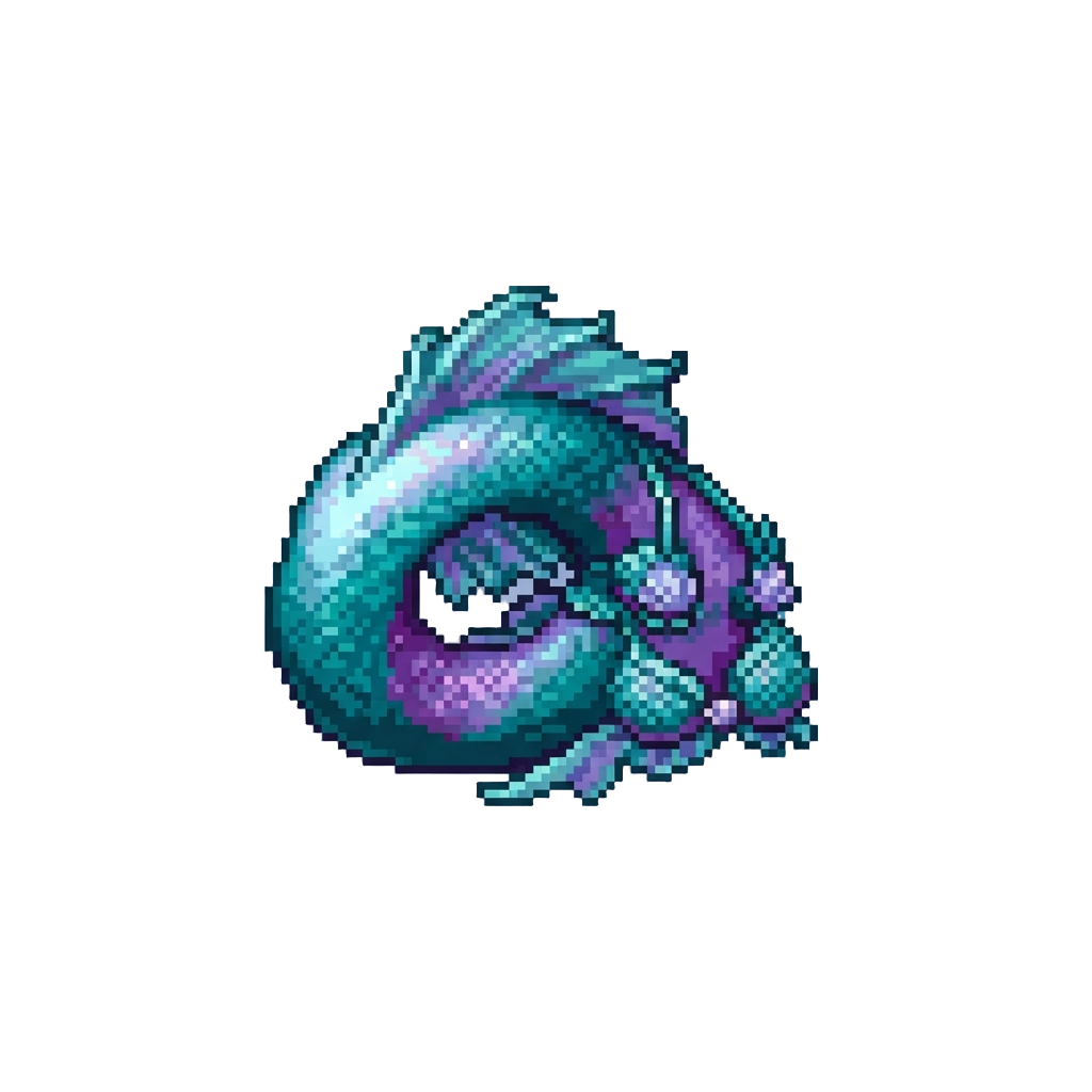 An Iridescent Mermaid Tail Outfit