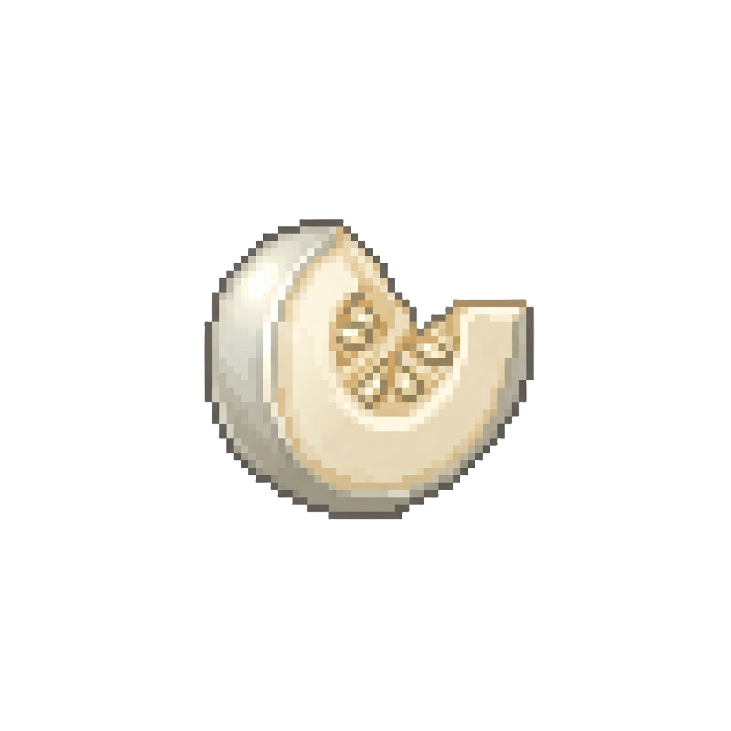 Crisp White Luminary Pumpkin Slice