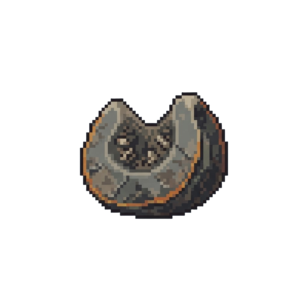 Tough Slate Pumpkin Slice