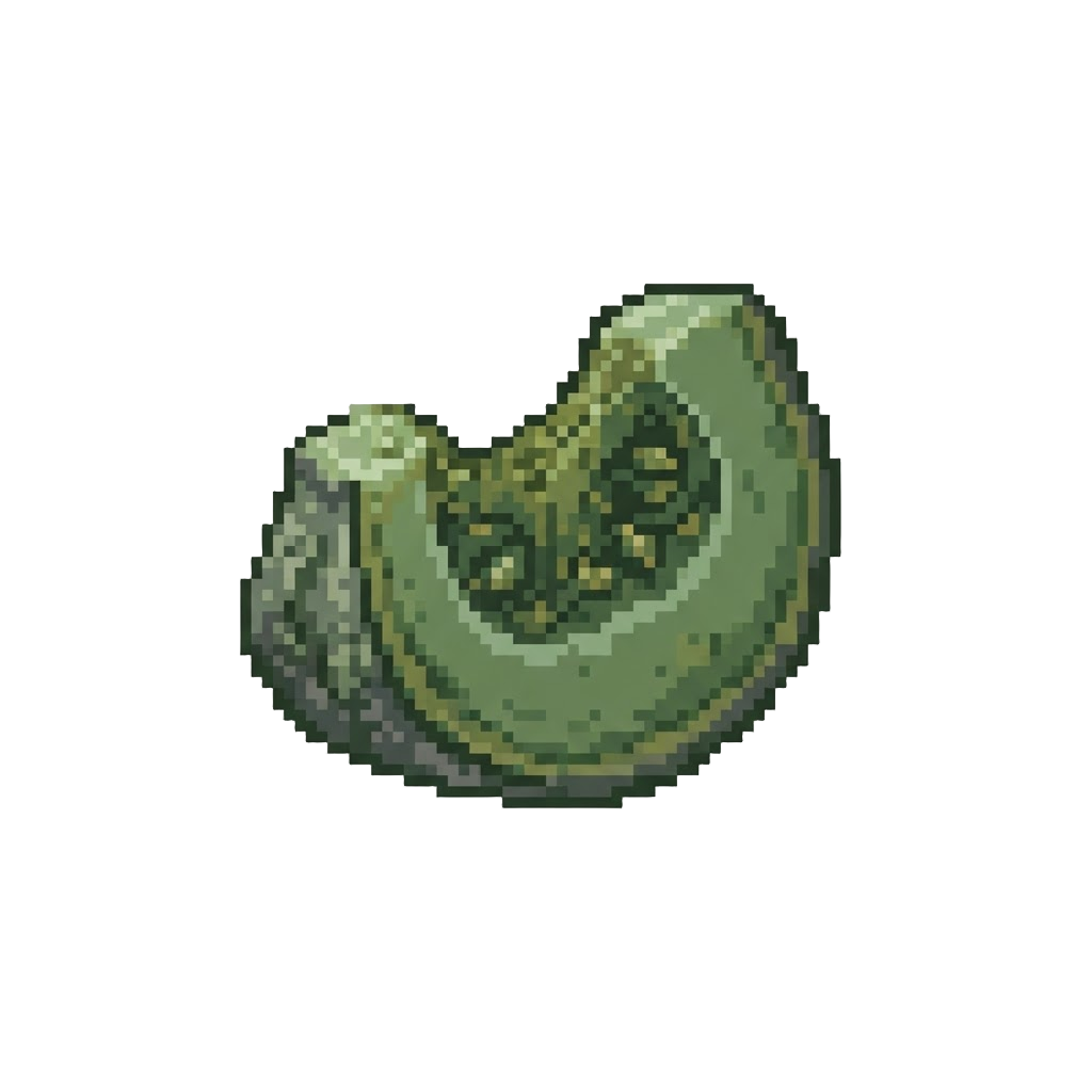 Fermented Green Pumpkin Slice