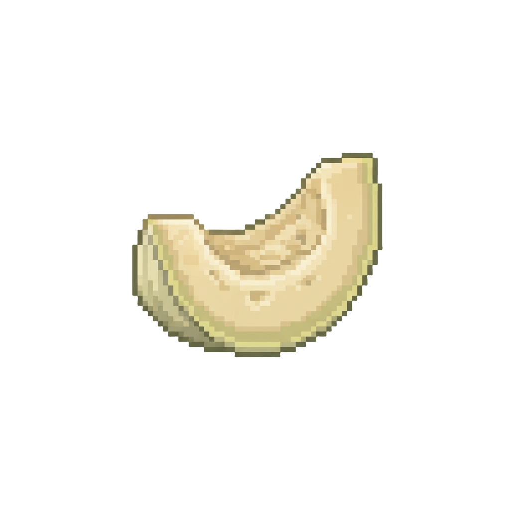 Plain Boiled White Pumpkin Slice