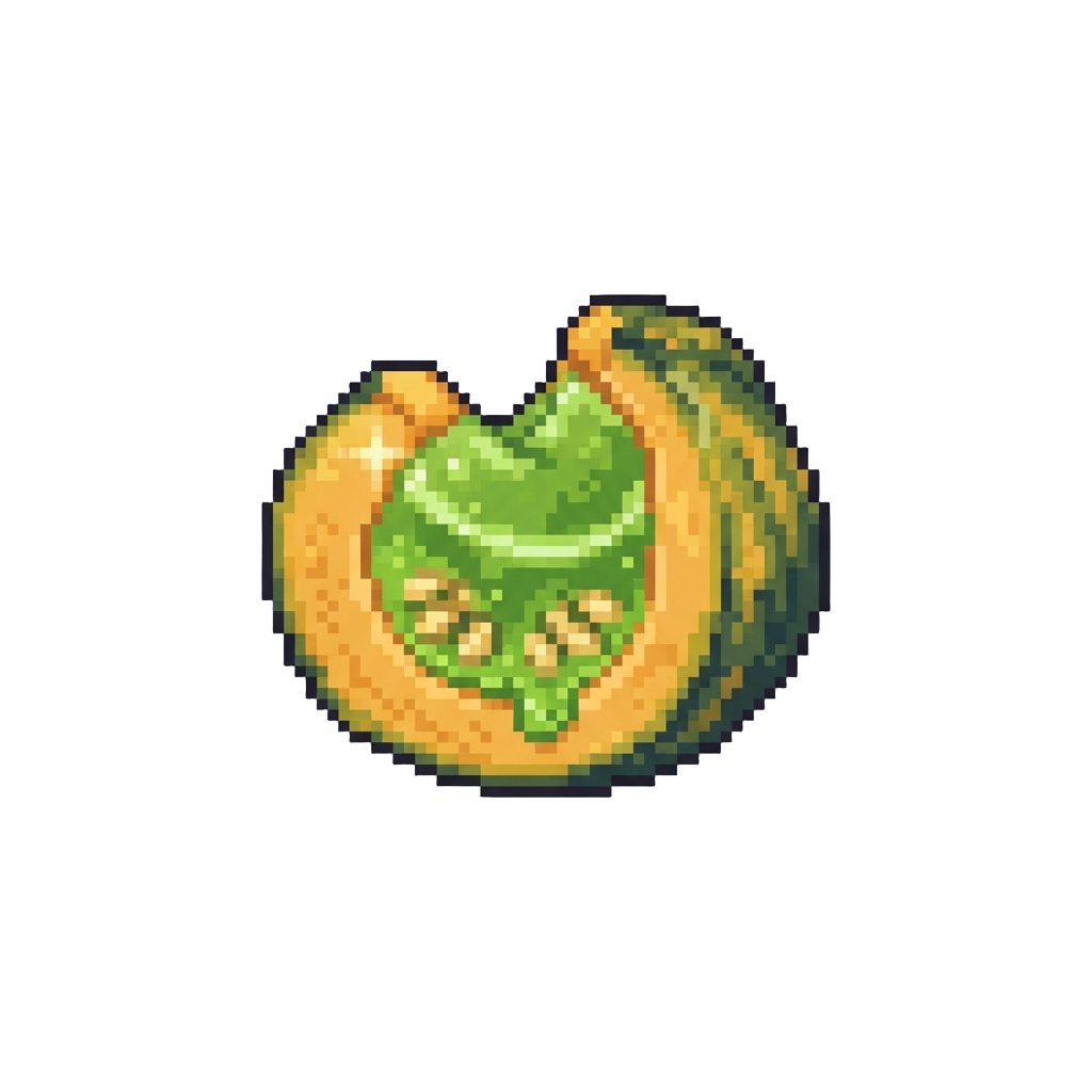 Sour Green Slime Pumpkin Slice
