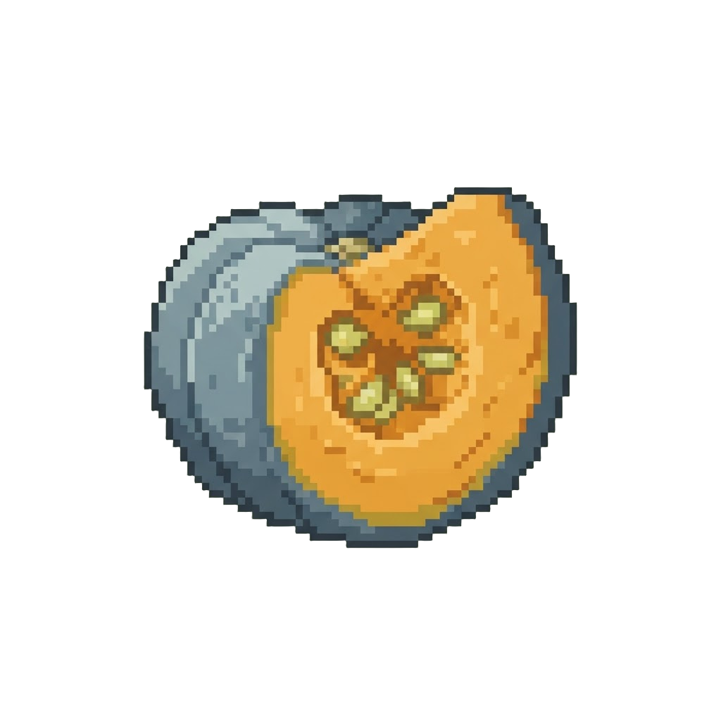 Sour Jarrahdale Pumpkin Slice