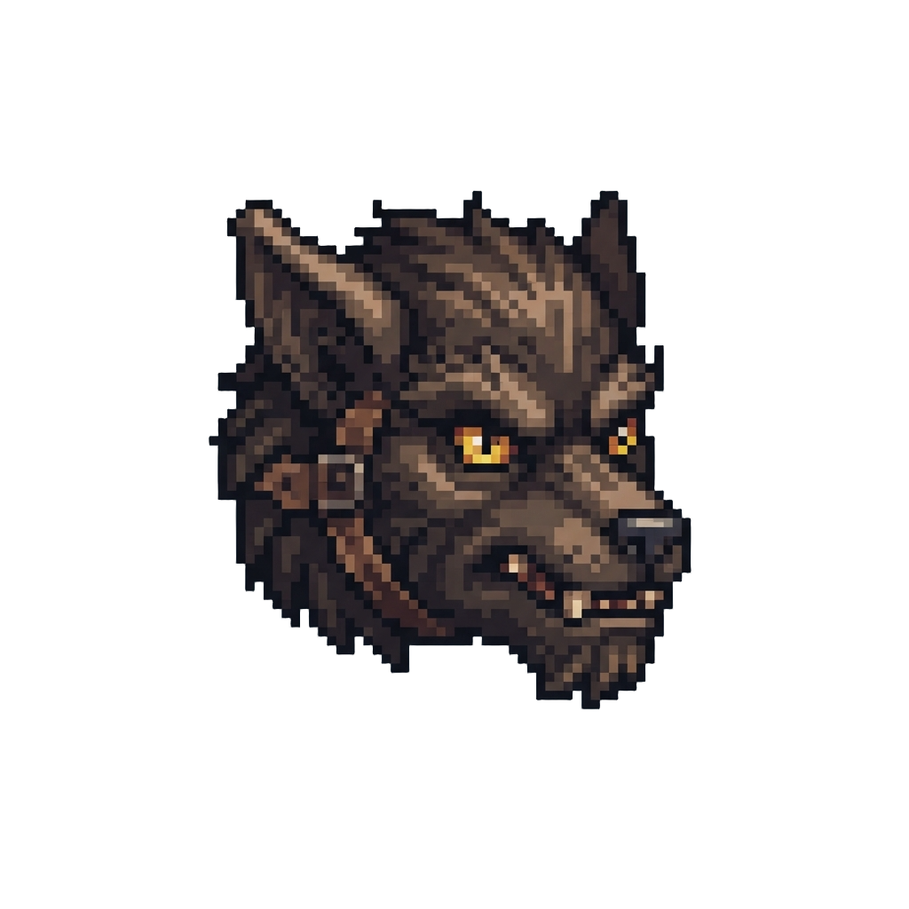 A Spooky Werewolf Mask