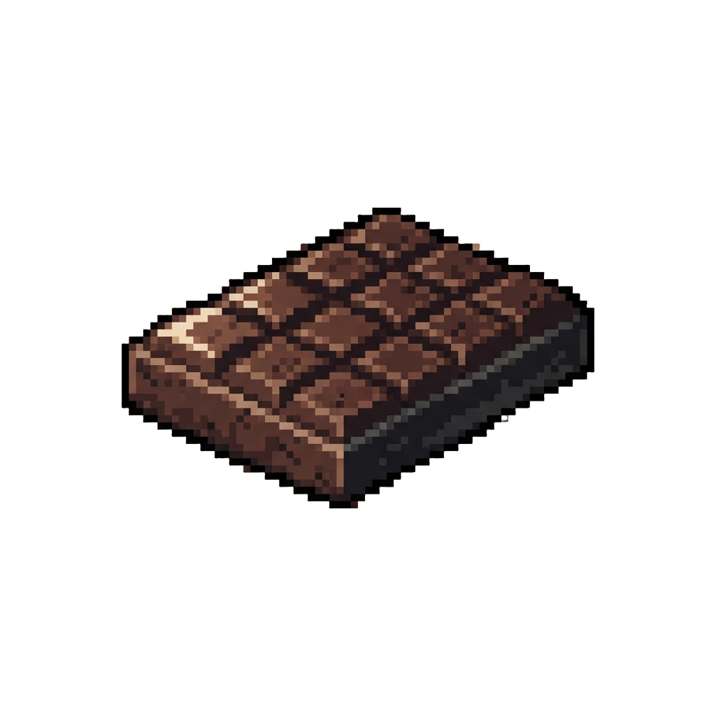 A Giant Gourmet Dark Chocolate Slab