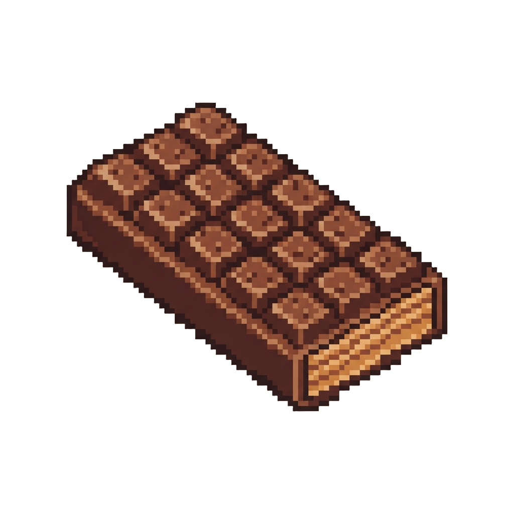 A Super-sized Crispy Chocolate Bar