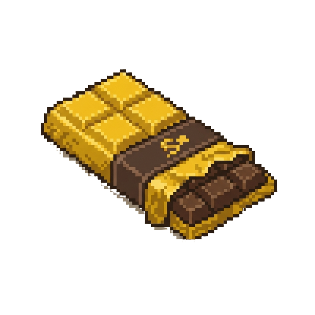 An Extra-large Supreme Chocolate Bar