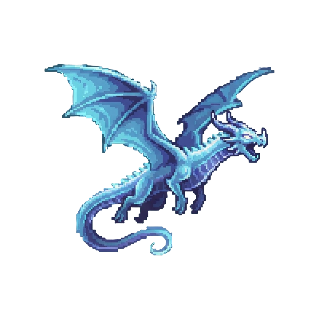 A Colossal Spectral Dragon Soaring Overhead