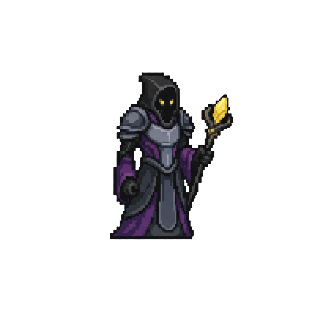 A Tall Silent Watcher Entity in the Corner