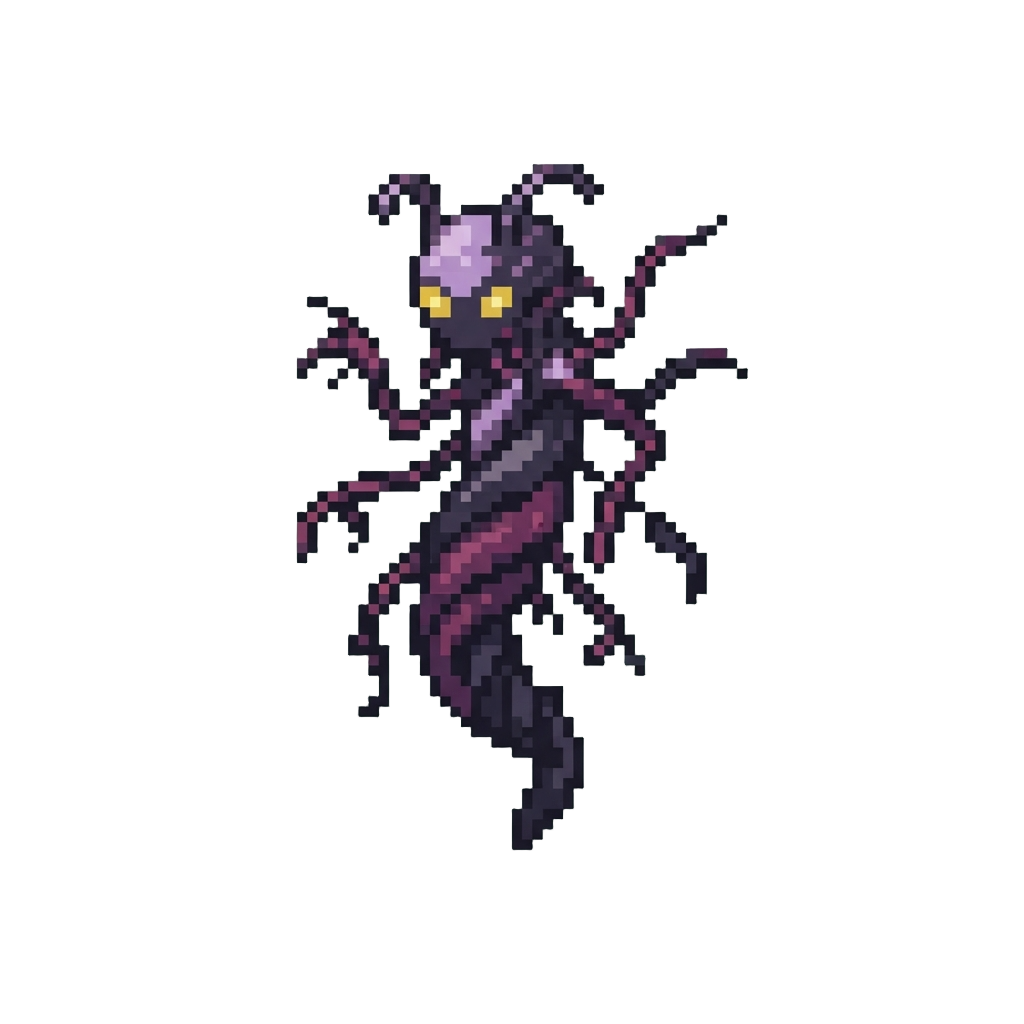 A Tall Wiry Bacteria Shadow Entity