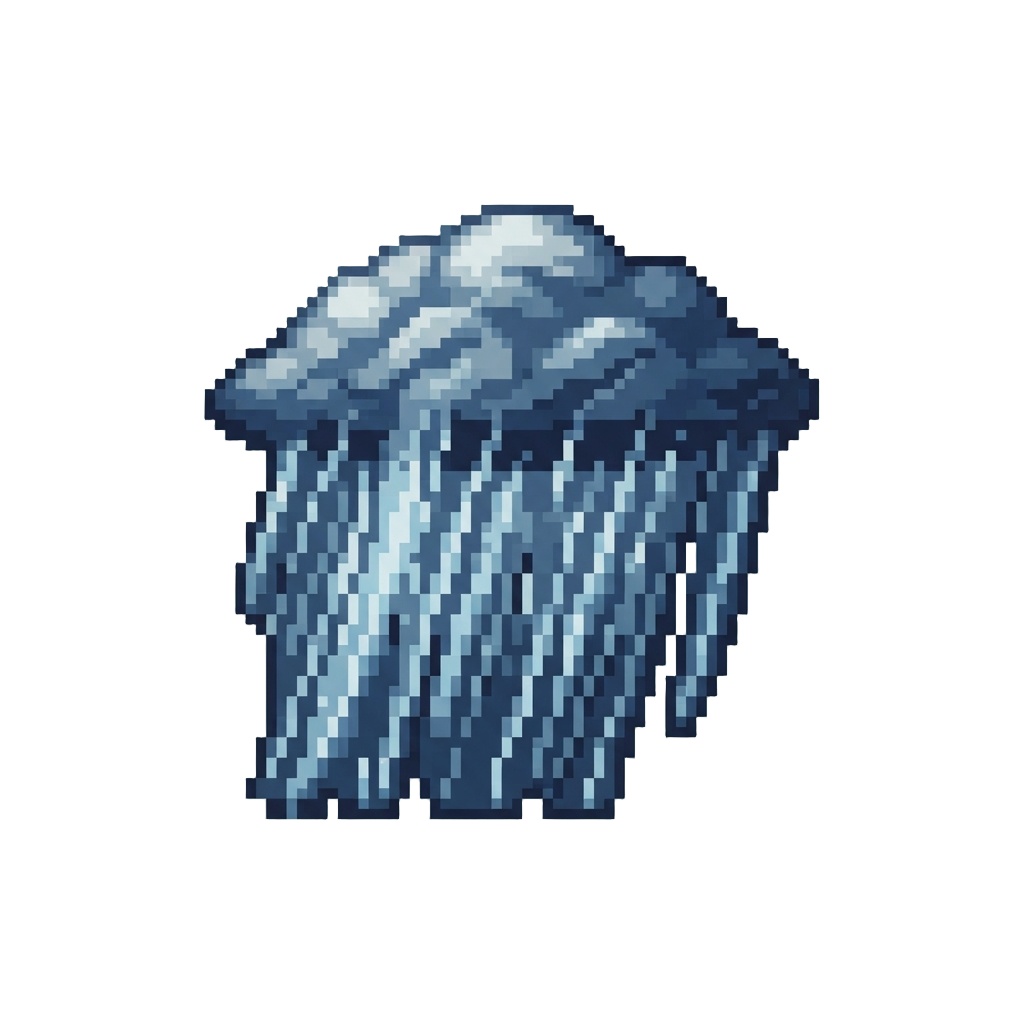 A Heavy Roaring Cloudburst Shower