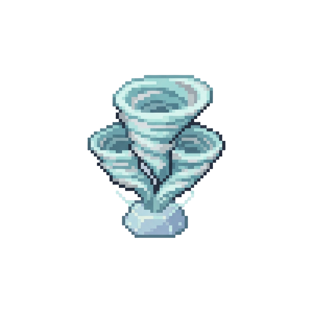 Three Spinning Gale Columns