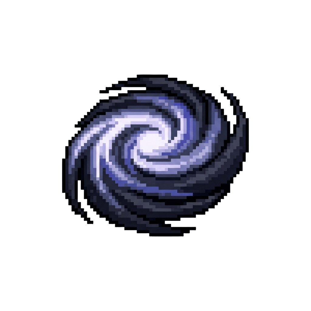 A Massive Dark-matter Typhoon