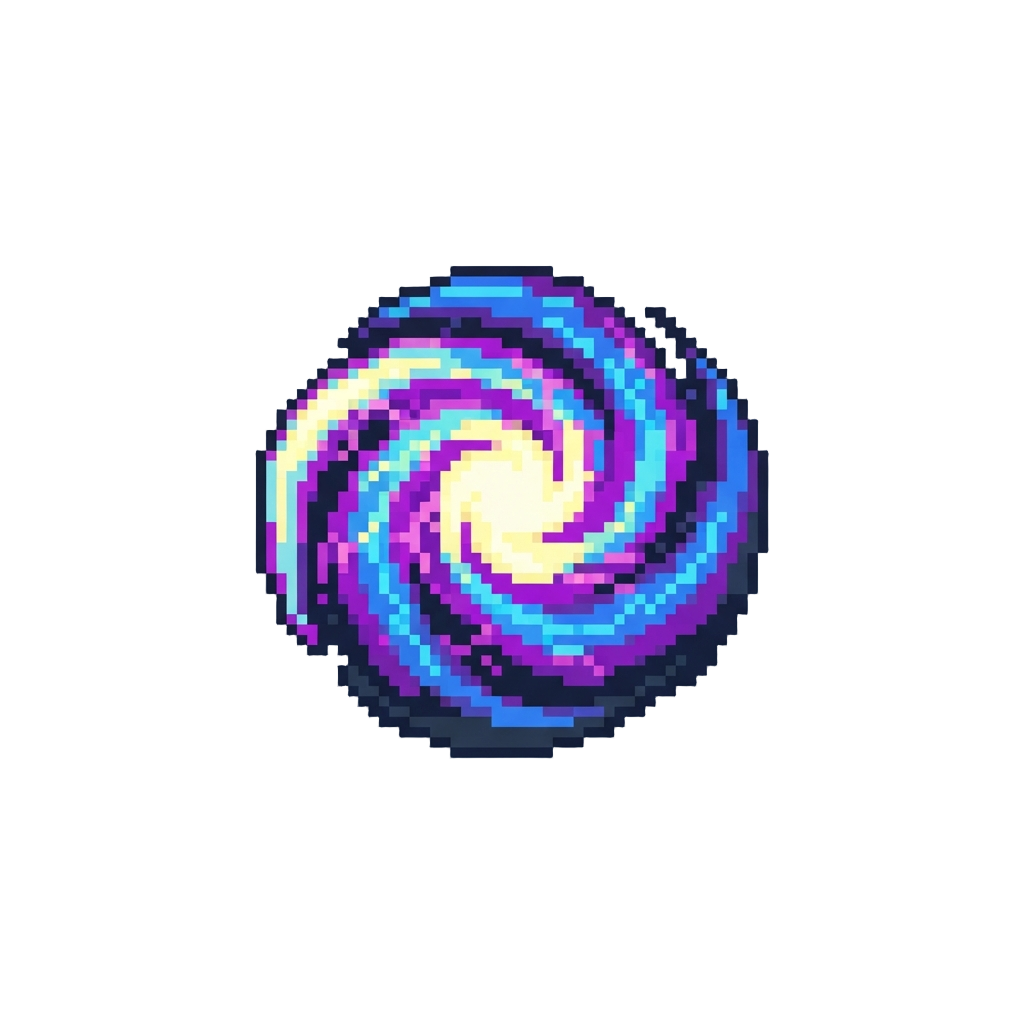A Crackling Cosmic Plasma Hurricane