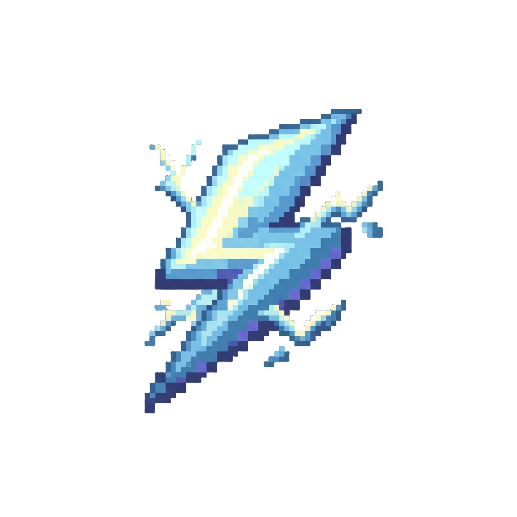 A Dazzling White Electric Strike