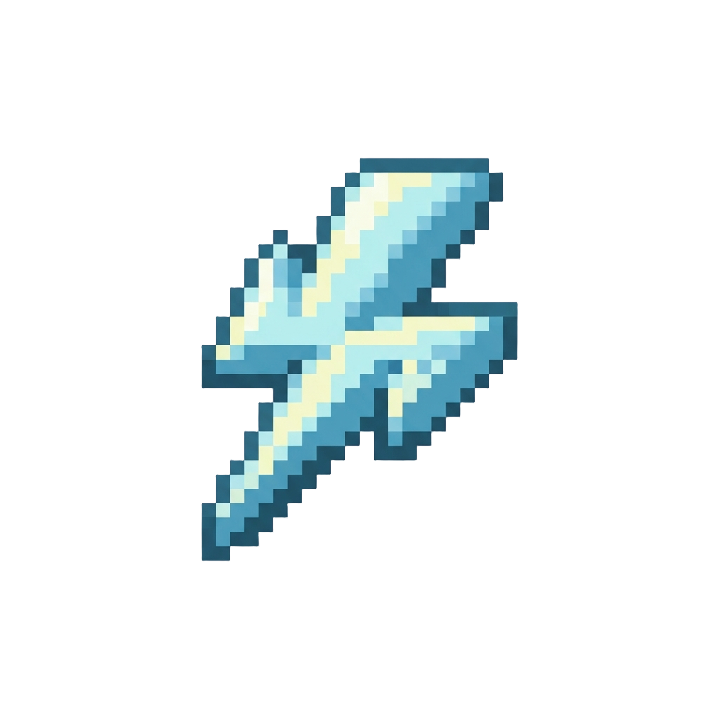 A Sudden Fork of Pale Lightning