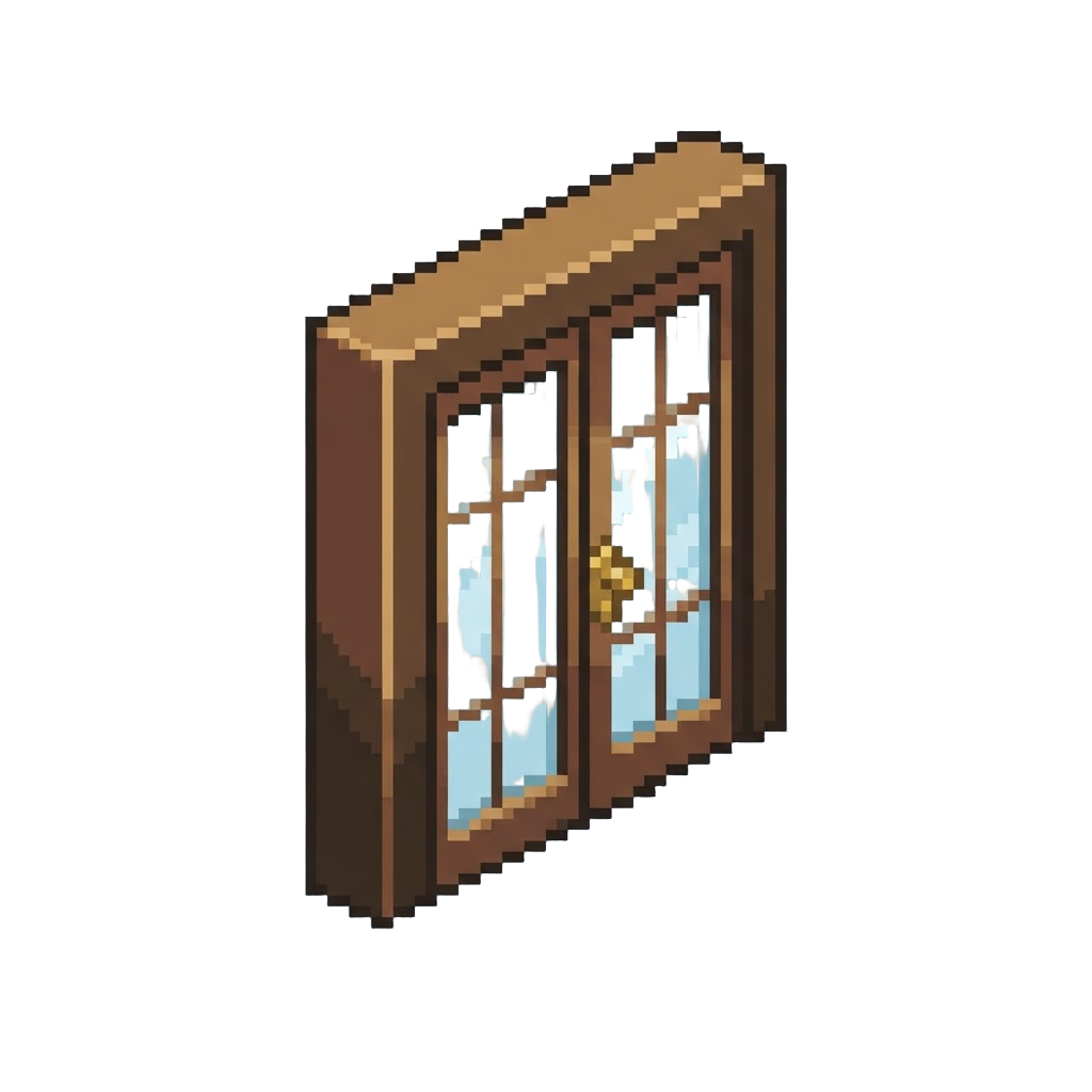 The Heavy Glass Front Doors