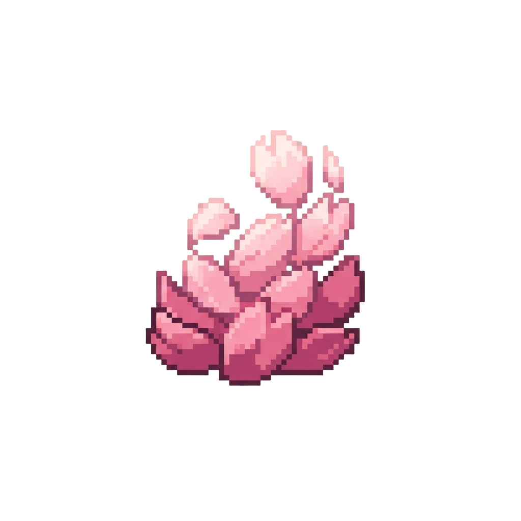 A Glowing Cherry Blossom Petal Surge